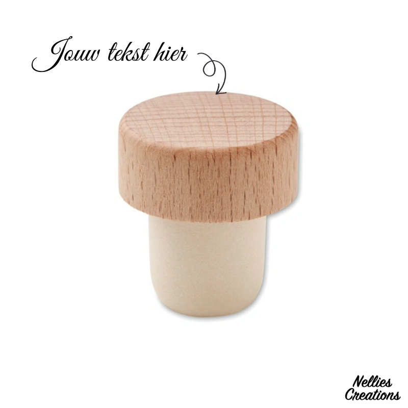Houten Wijnstop